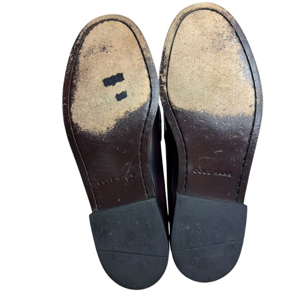 Cole Haan Men’s Leather Slip-On Penny Loafers — Size 8 - Picture 2 of 12